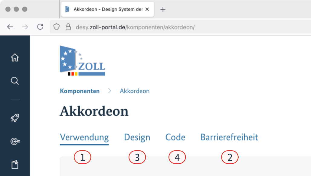 Erst Verwendung, dann Barrierefreiheit, dann Design, dann Code.
