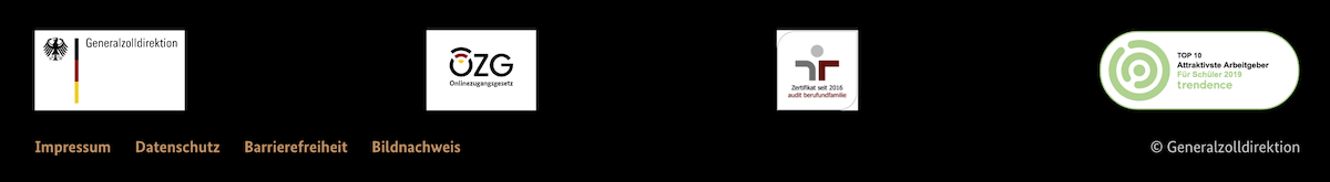 Weiß hinterlegte Logos mit nun lesbarer schwarzer Schrift.