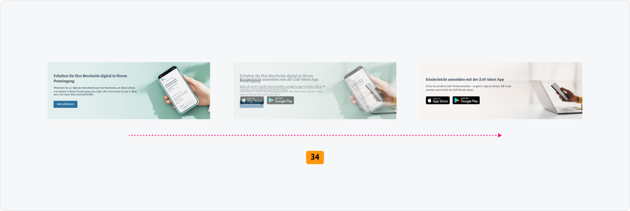 Visualisierung der CSS-Regeln zu Ziffer 34 aus der folgenden Tabelle.