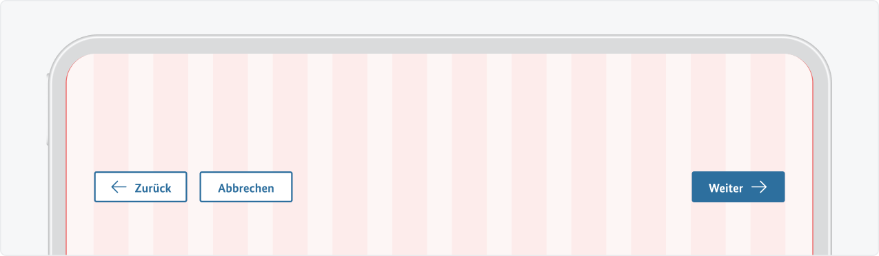 Darstellung der Vorgaben aus der vorhergehenden Liste.