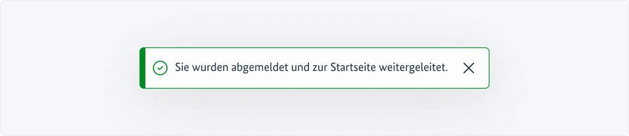 Sie wurden abgemeldet und zur Startseite weitergeleitet.