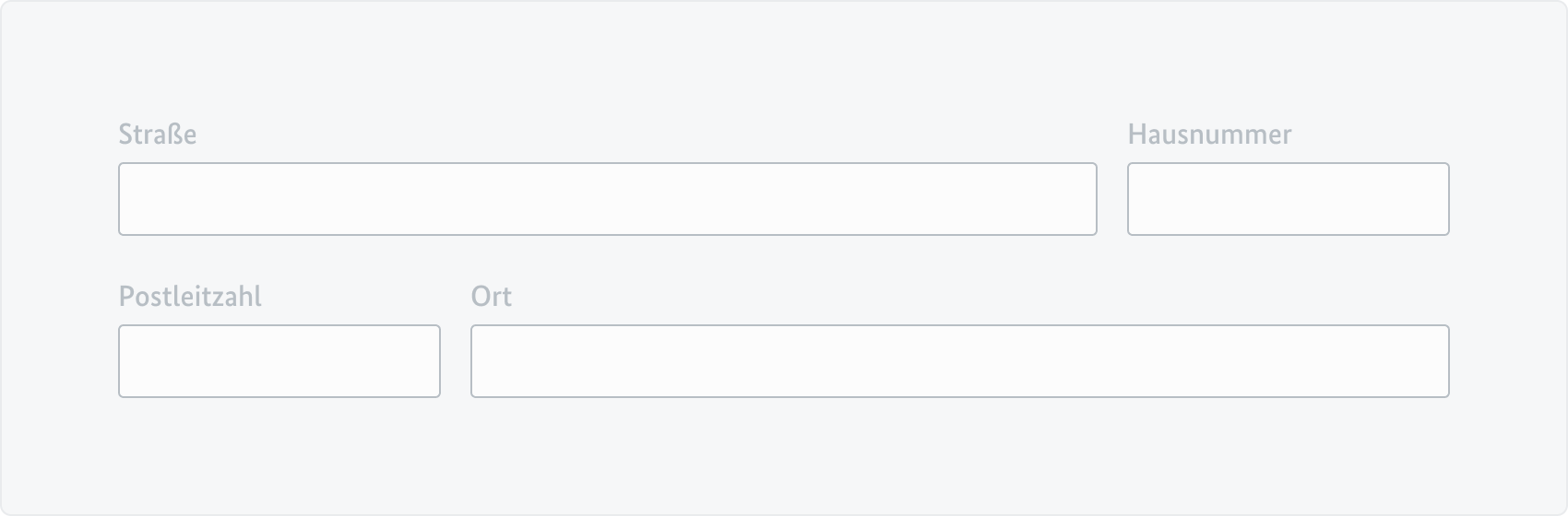 Formularelemente mit disabled-Attribut.