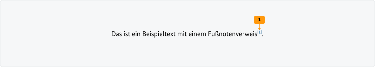 Visualisierung der CSS-Regeln zu Ziffer 1 aus der folgenden Tabelle.