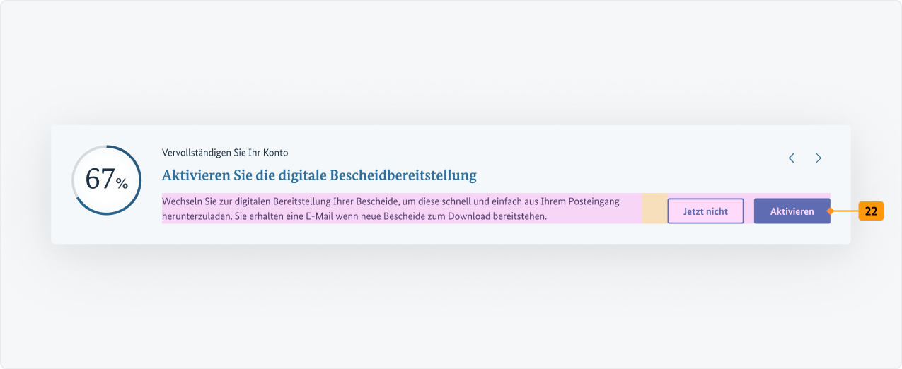 Visualisierung der CSS-Regeln zu Ziffer  bis  aus der folgenden Tabelle.
