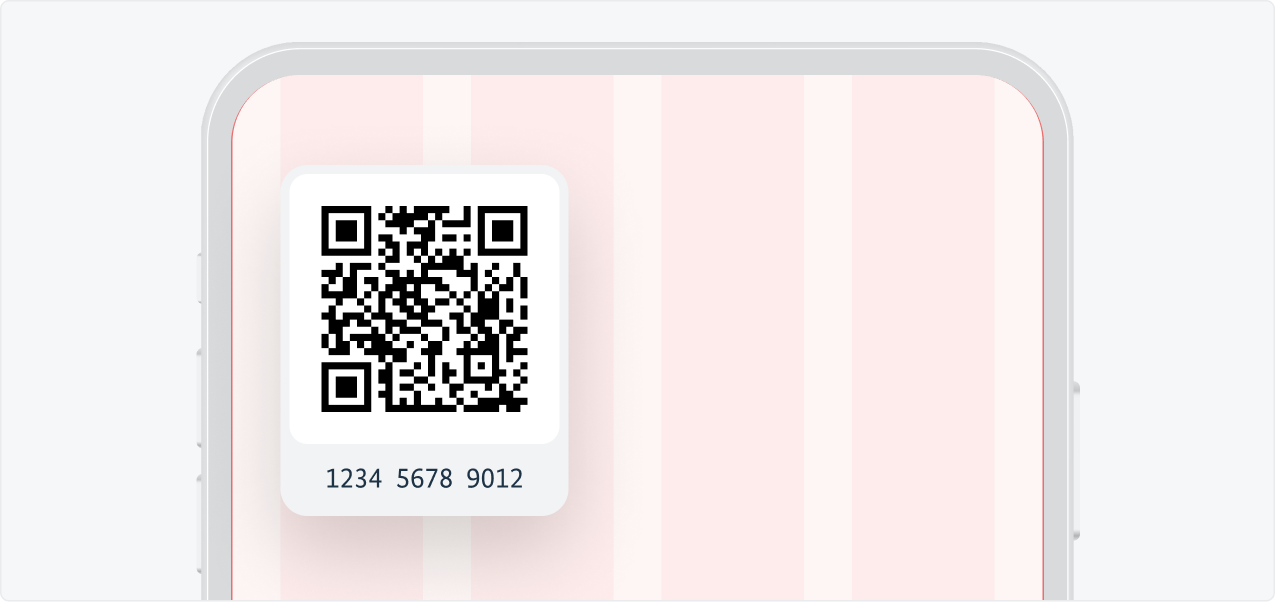 Beispielhafte Darstellung der Komponente auf einem Mobilgerät in voller Breite des Bildschirms.