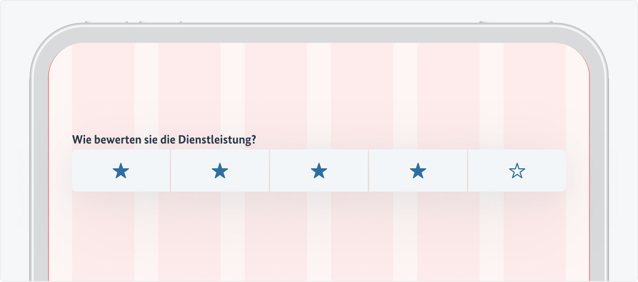 Darstellung auf einer größeren Geräteklasse.